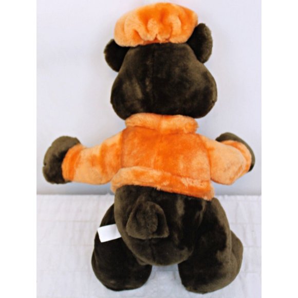VTG 1995 Greystone A&W Restaurant 16" Rooty Root Beer Bear Stuffed Animal Plush - Picture 8 of 9